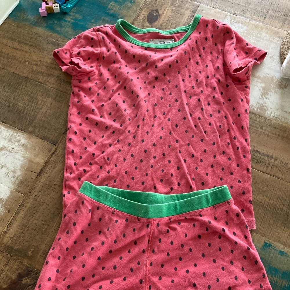 Crewcut kids watermelon pajama. Size 8